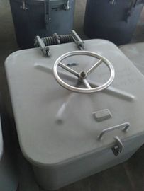 China Weather-tight Quick Action Steel Marine Hatch Cover with Strong Spring Hinges supplier