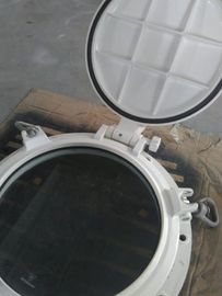 China Bolted Open Type Marine Porthole Marine Windows Side Scuttle With Storm Cover supplier