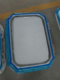 China Marine Bolted Type Installation Aluminum Wheel House Marine Windows For Ships supplier