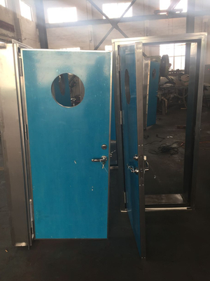 China Customizable Marine Aluminium Hollow Door with Door Closer C2 Lock ISPS Device supplier