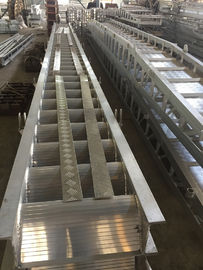 China Fixed Arch Steps / Aluminum Alloy marine boarding steps Accommodation Ladder supplier
