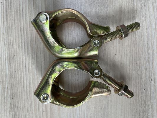 China Cast Iron Scaffolding And Accessories 48mm Diameter Pipe Clamp Swivel supplier