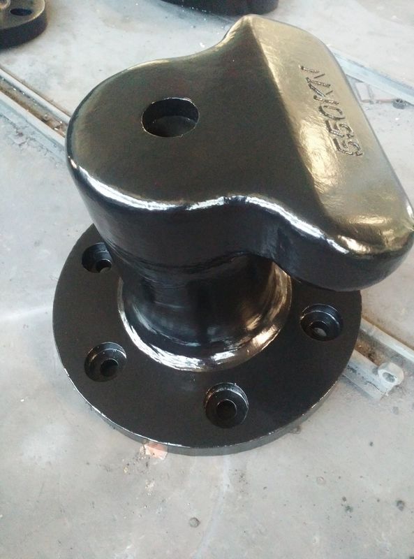 Full Scope Size Single Tee Head Type Ship Mooring Bollards For Port