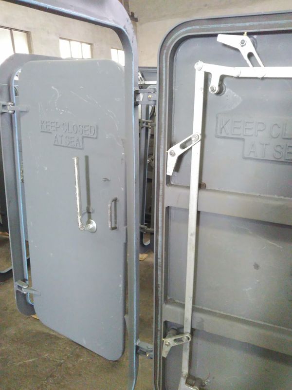 Single Handle Quick Opening Marine Weathertight Ship Hatch Door Boat Steel Door