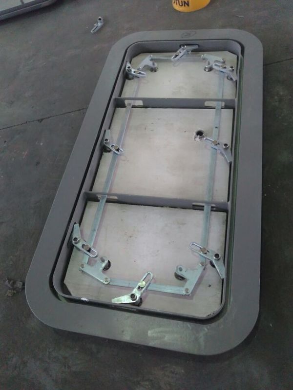 Marine Steel Ship Weathertight Door Single Handle Quick Opening Marine