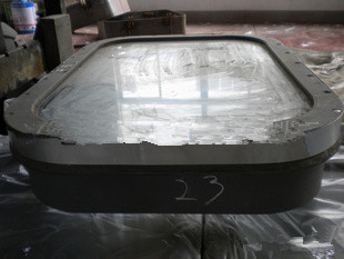 Fixed Hinged Bolted and Welded Type Aluminum Marine A60 Fireproof Windows
