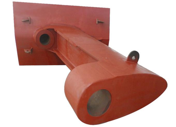 Stern Rudder Marine Carbon Steel /Alloy Steel Rudder Horn