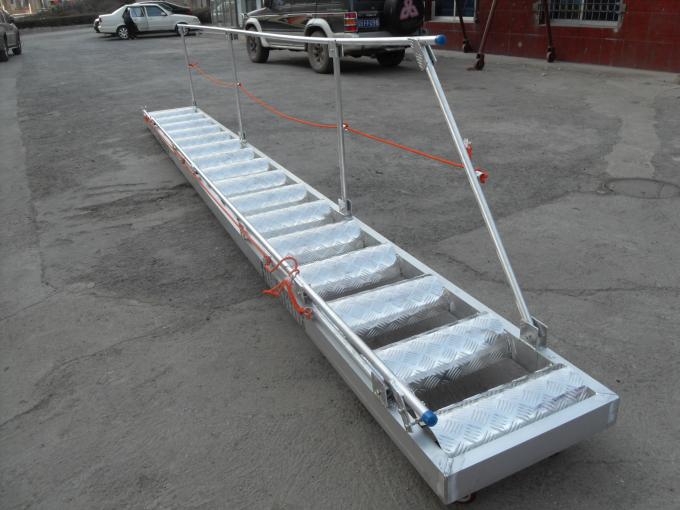 Aluminum Alloy Steel Marine Boarding Ladder Strong Bearing Safety Boat