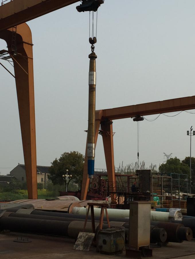 Custom Forged Steel Marine Rudder Shaft For Ships Rudder System