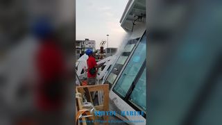 Heavy Duty Marine Watertight Steel Doors Testing
