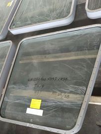 China Safety Glass Marine Wheel House Fixed Boat Windows 15 Mm Thickness supplier