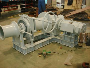 China Single Type Marine Deck Equipment Hydraulic Combination Windlass , Mooring Winch supplier