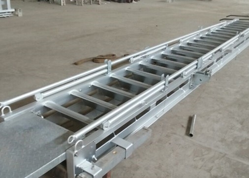 China Stainless Steel Marine Boarding Ladder LR Approval Aluminum Alloy Fixed supplier