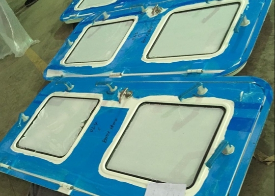 China Tugboat Single Leaf Marine Aluminum Door Weathertight With LR Approval supplier