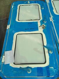 China Tugboat Single Leaf Aluminum Marine Weathertight Door With LR Approval supplier