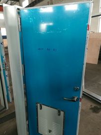 China Bolted Mounted Aluminum Marine Doors / Marine Hollow Cabin Door Customized Design supplier