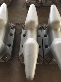 China Marine Mooring Components Stag Horn Type Mooring Bollard for Small Wharf and Jetty MOQ Lead Time supplier