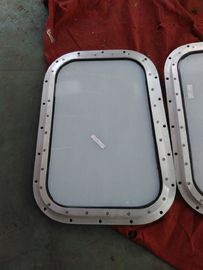 China Marine Fixed Aluminum Alloy Frame Bolted Installation Wheelhouse Windows supplier