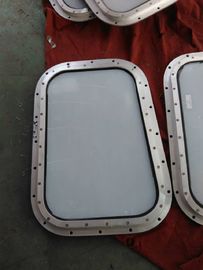 China Marine Fixed Aluminum Frame Bolt Mounted Marine Wheelhouse Windows supplier