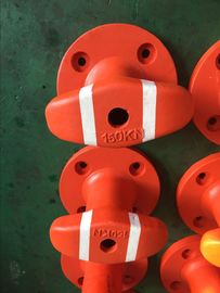 China SWL 150KN Cast Steel Ship Bollards Marine Tee Head Bollards supplier