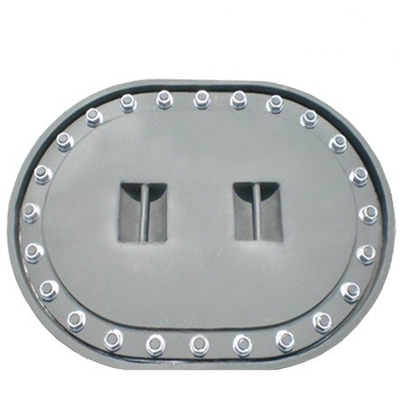 China Stainless Steel Ship Manhole Cover Round Angle Watertight / Weathertight supplier