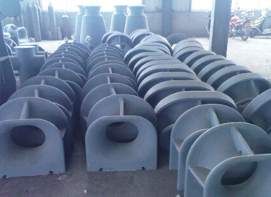 China Panama Marine Mooring Components Welding Type Mooring Bulwark  Chocks supplier