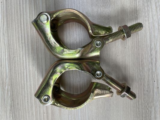 China Scaffolding Drop Forged Swivel Coupler Alkali Resistance Swivel Pipe Clamp supplier