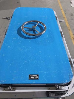 China Marine Weathertight Door with Options for Square Radius or Semi-Circular Profiles supplier