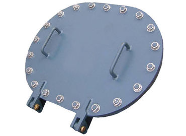 China Type C Oval Water Proof Marine Steel And Stainless Steel Manhole Covers For Ships supplier