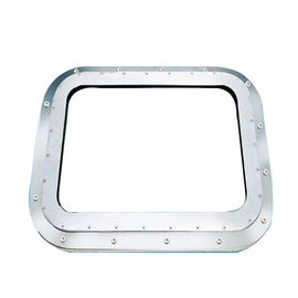 China Fixed Hinged Bolted and Welded Type Aluminum Marine A60 Fireproof Windows supplier