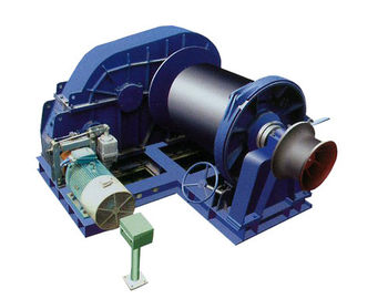 China Horizontal Arrangement Marine Hydraulic Anchor Winch with Single Drum , Steel Wire Rope supplier