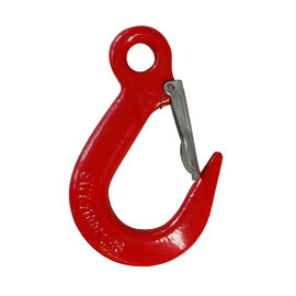 China Alloy Steel Rubber Elements , Forged Compact Lifting Swivel Hooks supplier