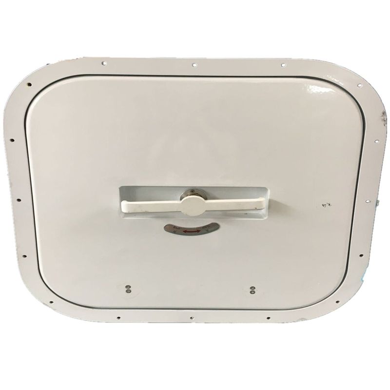 Aluminum Embedded Rectangular Marine Hatch Cover Watertight