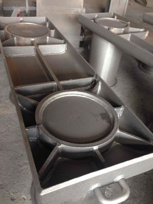 Carbon Steel Marine Bollards with 500 Tons SWL and Customized Color for Mooring Applications supplier