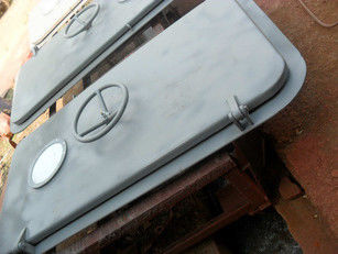 Marine Quick Acting Steel Weathertight Door With Wheel Handle For Ships supplier