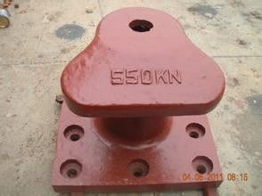Marine Steel Mooring Components Mooring Dock/Deck Bollard supplier