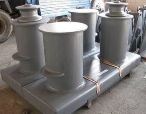 ABS/CCS 5-100 Ton Ship Double Bitts Casting Steel Marine Bollard supplier