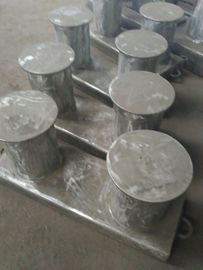 ISO 13795-2012 Stainless Steel Dock Bollards For Ships 5-500 Ton Mooring Bitts Bollards supplier