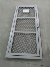 Single &amp; Double Opening Wire Mesh Fence Door 8 mm Thickness supplier