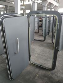 Marine Steel Weathertight Door with Round Window Quick Acting supplier