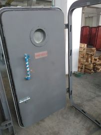 Marine Steel Weathertight Door with Round Window Quick Acting supplier