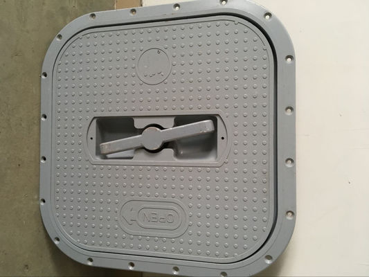 ABS Class Approved Quick Opening Custom Oval Flush Type Aluminium Marine Manhole Cover supplier