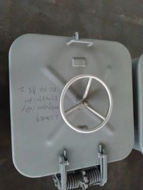 Weather-tight Quick Action Steel Marine Hatch Cover with Strong Spring Hinges supplier