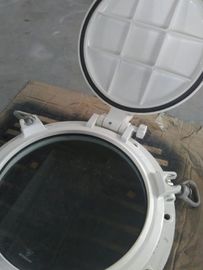 Bolted Open Type Marine Porthole Marine Windows Side Scuttle With Storm Cover supplier