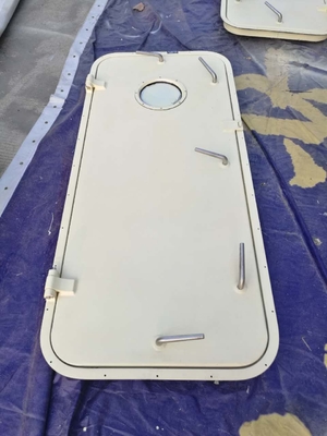 Marine Weathertight Door with Options for Square Radius or Semi-Circular Profiles supplier