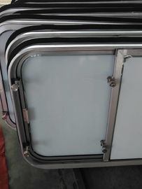 Customized Bolted / Welded Rectanglar Marine Windows / Marine Ships Aluminum Alloy Window supplier