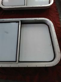 Customized Bolted / Welded Rectanglar Marine Windows / Marine Ships Aluminum Alloy Window supplier