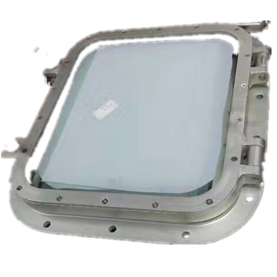 Rectangular Welding Aluminum Marine Windows 600×850mm supplier