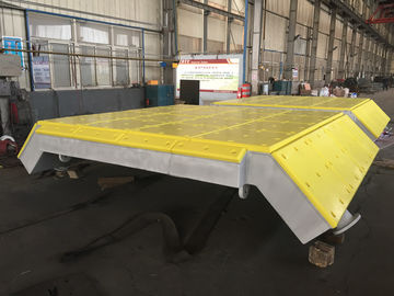 Marine Rubber Fender Panel , Marine Bumpers Plate With UHMW PE Face Pads supplier