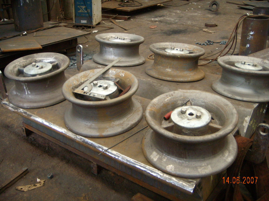 Rope Guider Fairlead Wire Rope Steel Horizontal Roller ISO 13795 - 2015 supplier